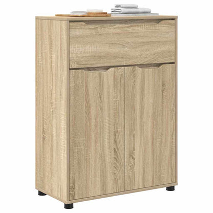 vidaXL Armoire de salle de bain avec étagère Chêne sonoma 72,5 x 36,5 x 100 cm