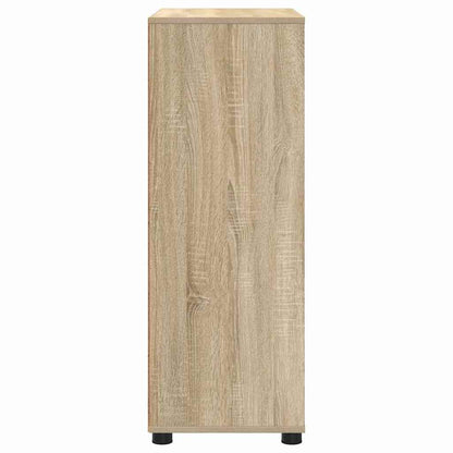 vidaXL Armoire de salle de bain avec étagère Chêne sonoma 72,5 x 36,5 x 100 cm