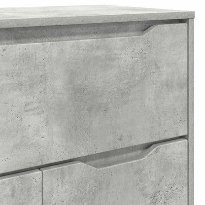 vidaXL Armoire de salle de bain gris béton 72,5 x 36,5 x 100 cm bois d'ingénierie