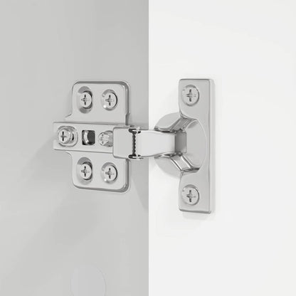 vidaXL Meuble de salle de bain avec étagère Blanc brillant 72,5 x 36,5 x 100 cm