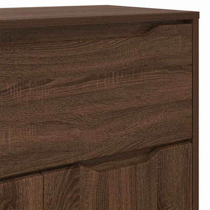 vidaXL Armoire de salle de bain aspect chêne marron 72,5 x 36,5 x 100 cm