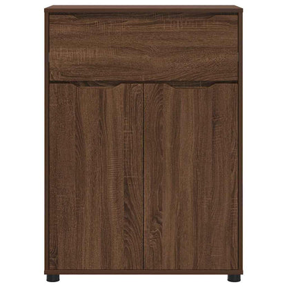 vidaXL Armoire de salle de bain aspect chêne marron 72,5 x 36,5 x 100 cm