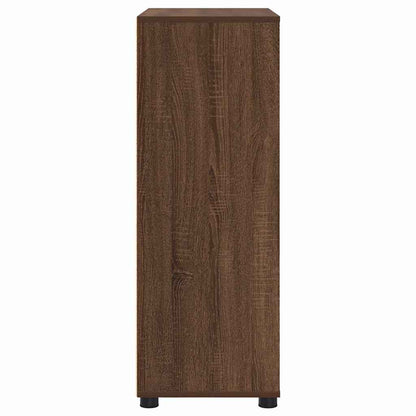 vidaXL Armoire de salle de bain aspect chêne marron 72,5 x 36,5 x 100 cm