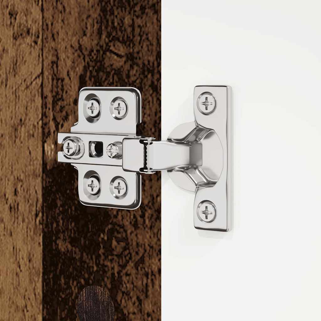 vidaXL Meuble de salle de bain bois de récupération 72,5 x 36,5 x 100 cm bois d'ingénierie
