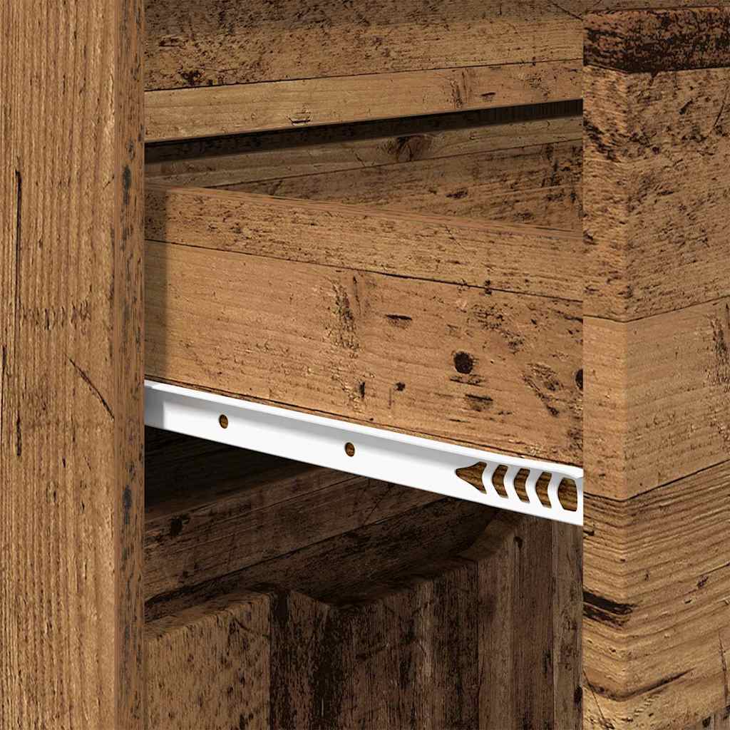 vidaXL Meuble de salle de bain bois de récupération 72,5 x 36,5 x 100 cm bois d'ingénierie