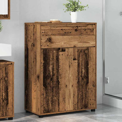 vidaXL Meuble de salle de bain bois de récupération 72,5 x 36,5 x 100 cm bois d'ingénierie