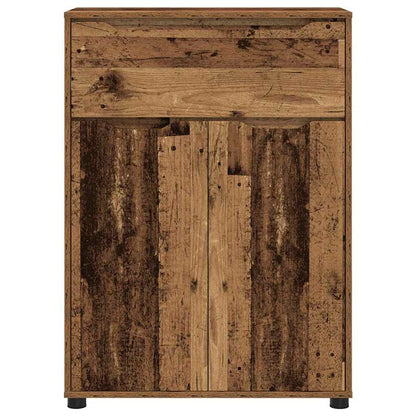 vidaXL Meuble de salle de bain bois de récupération 72,5 x 36,5 x 100 cm bois d'ingénierie