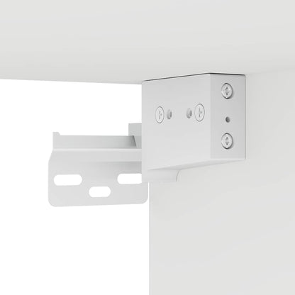vidaXL Armoire de toilette blanche 60 x 20 x 60 cm en bois d'ingénierie