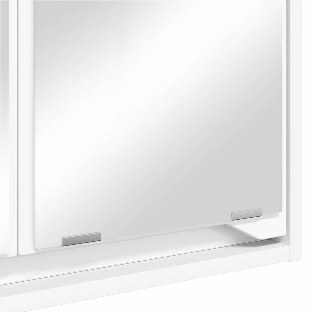 vidaXL Armoire de toilette blanche 60 x 20 x 60 cm en bois d'ingénierie