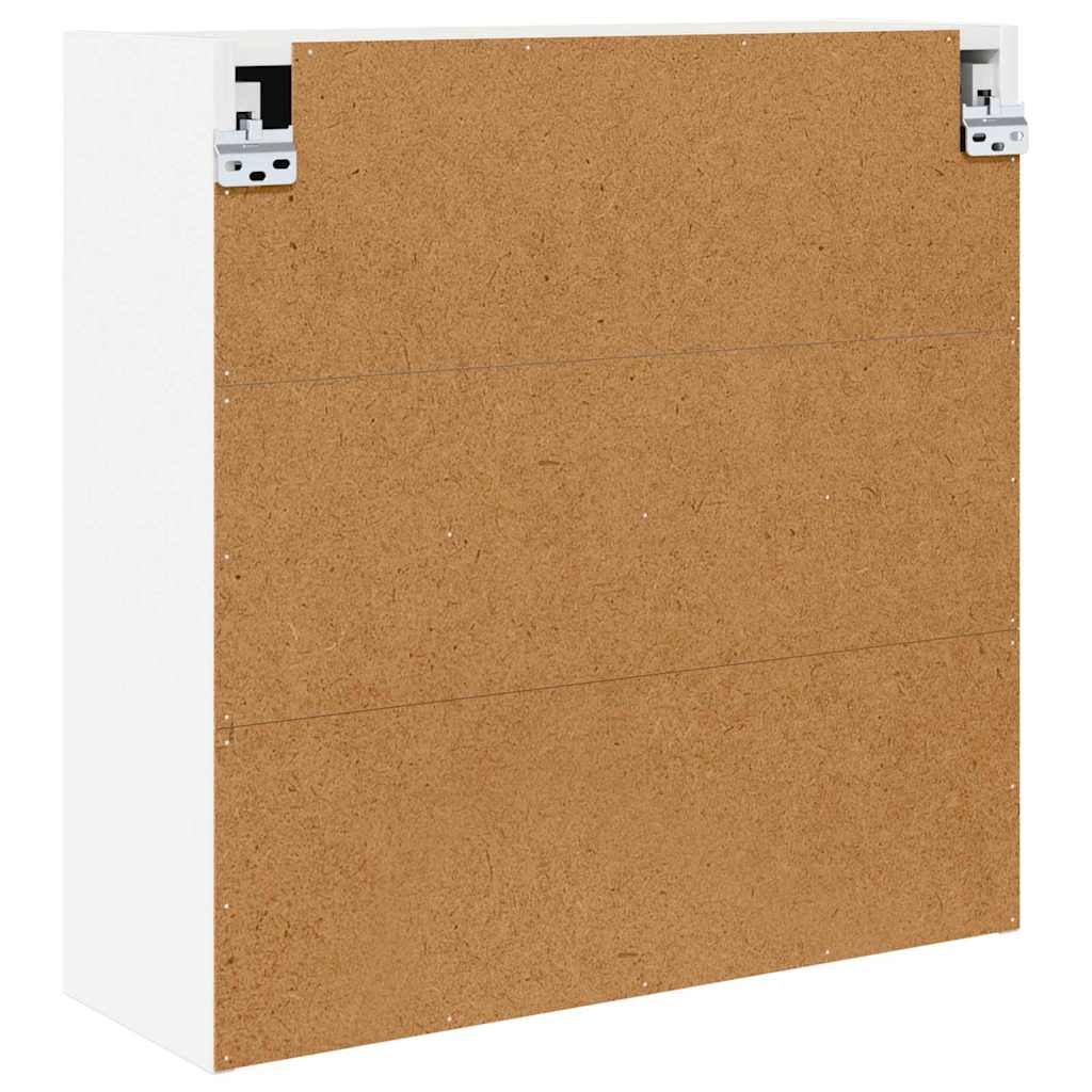 vidaXL Armoire de toilette blanche 60 x 20 x 60 cm en bois d'ingénierie