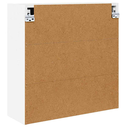 vidaXL Armoire de toilette blanche 60 x 20 x 60 cm en bois d'ingénierie