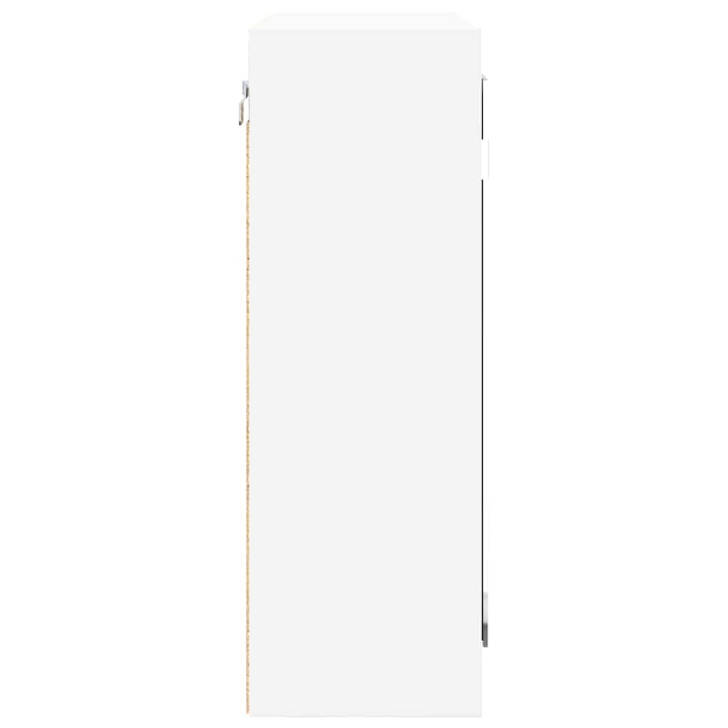 vidaXL Armoire de toilette blanche 60 x 20 x 60 cm en bois d'ingénierie