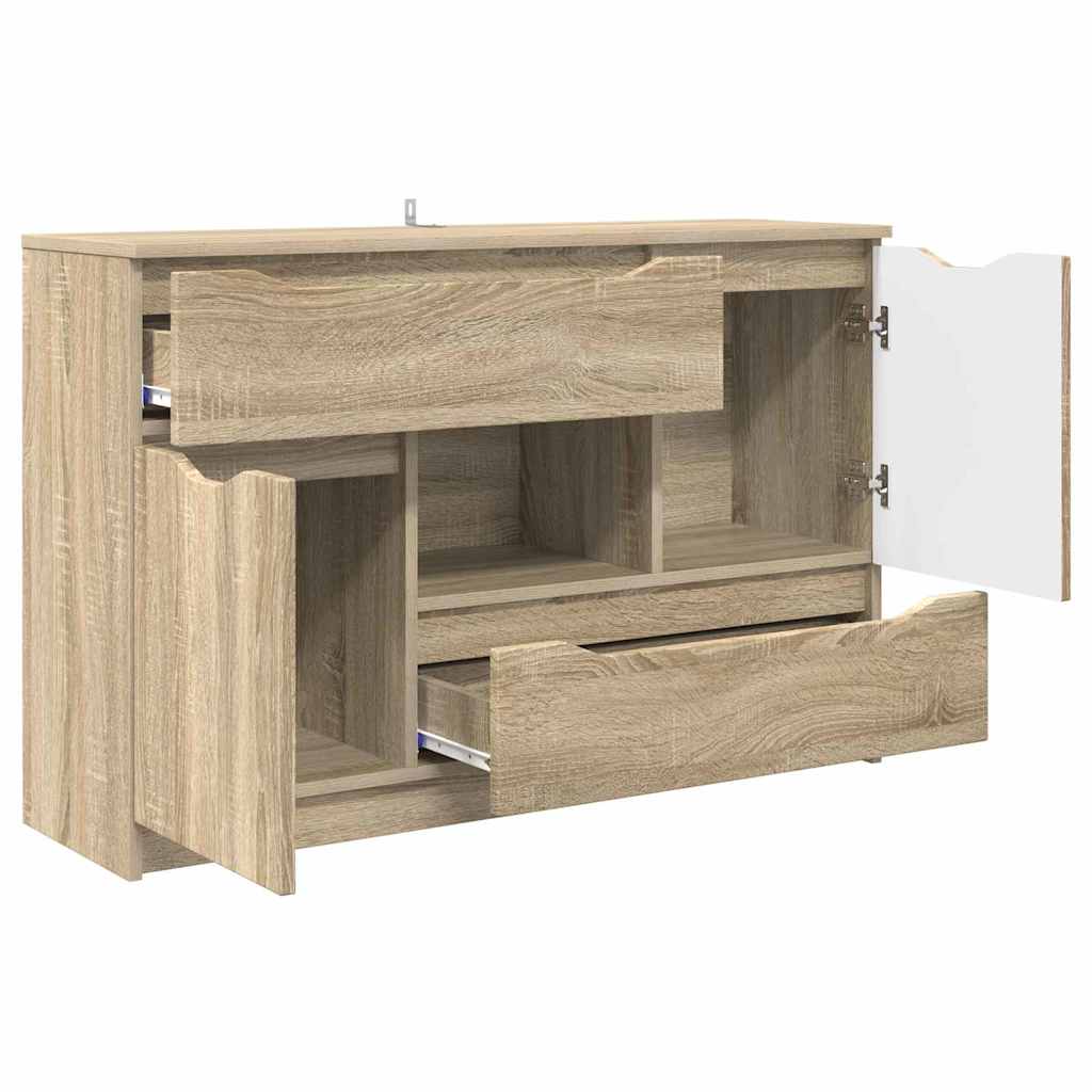 Sideboard Sonoma-Eiche 100 x 30 x 65,6 Holzwerkstoff