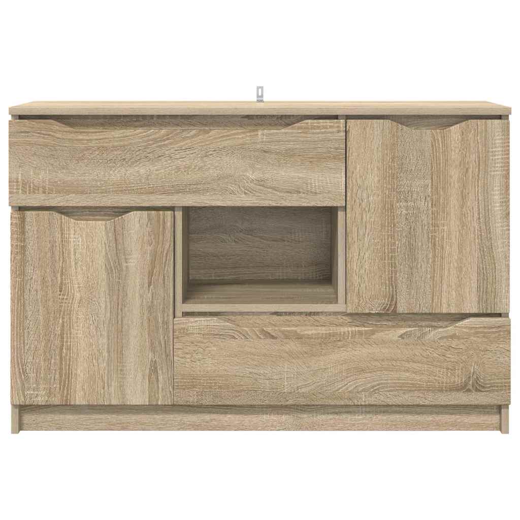 Sideboard Sonoma-Eiche 100 x 30 x 65,6 Holzwerkstoff