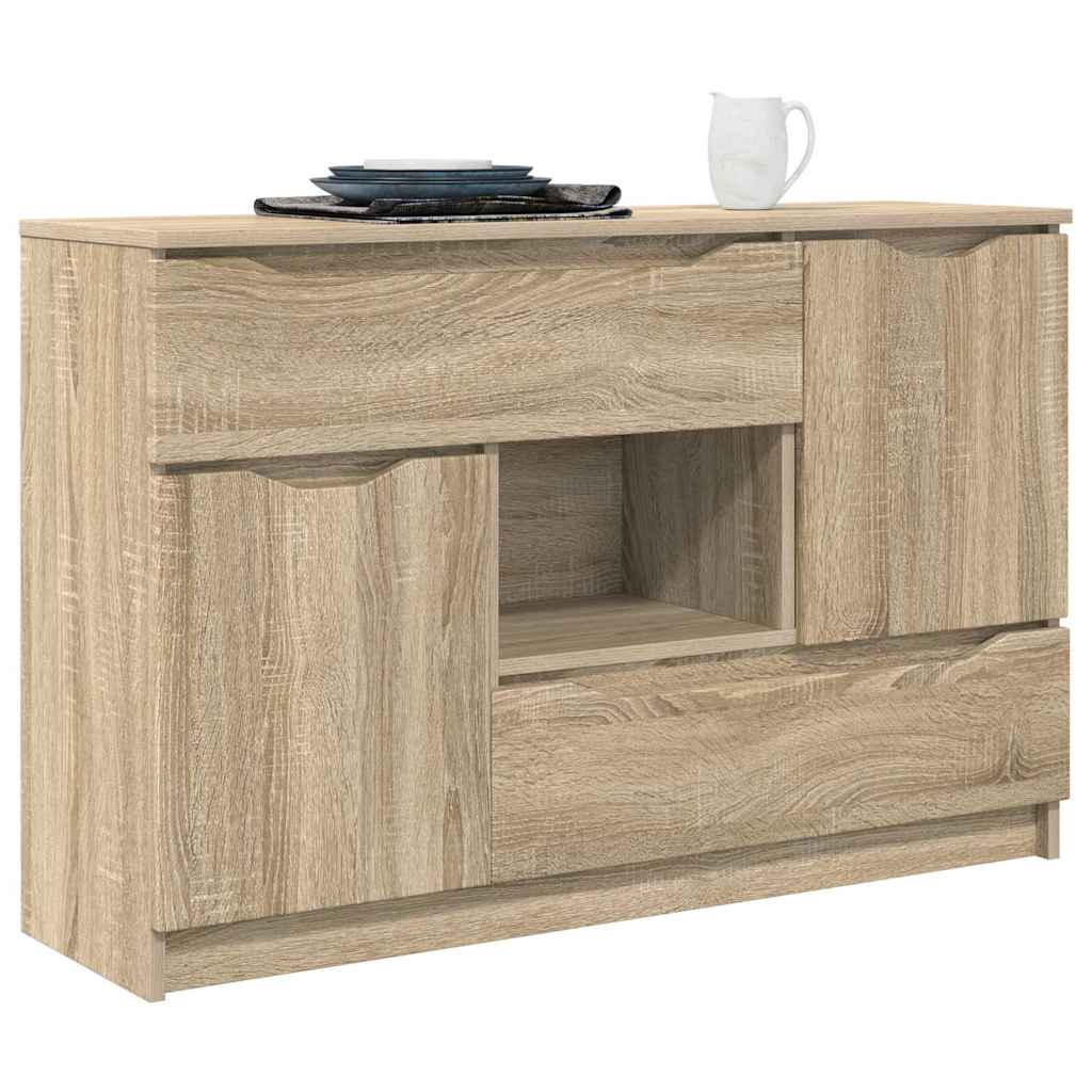 Sideboard Sonoma-Eiche 100 x 30 x 65,6 Holzwerkstoff