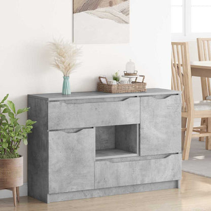 Sideboard Beton Grau 100 x 30 x 65,6 Holzwerkstoff