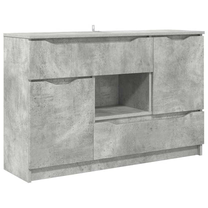 Sideboard Beton Grau 100 x 30 x 65,6 Holzwerkstoff