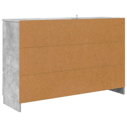 Sideboard Beton Grau 100 x 30 x 65,6 Holzwerkstoff
