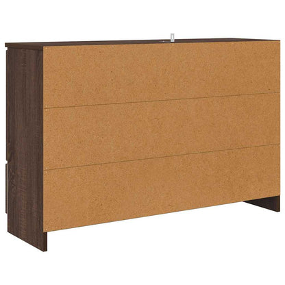 vidaXL Sideboard Braun Eichen-Optik 100 x 30 x 65,6 Holzwerkstoff