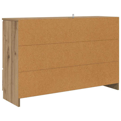 vidaXL Sideboard Artisan-Eiche 100 x 30 x 65,6 Holzwerkstoff