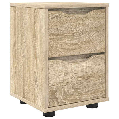 vidaXL Nachttisch Sonoma-Eiche 30,5 x 30 x 43 cm Holzwerkstoff
