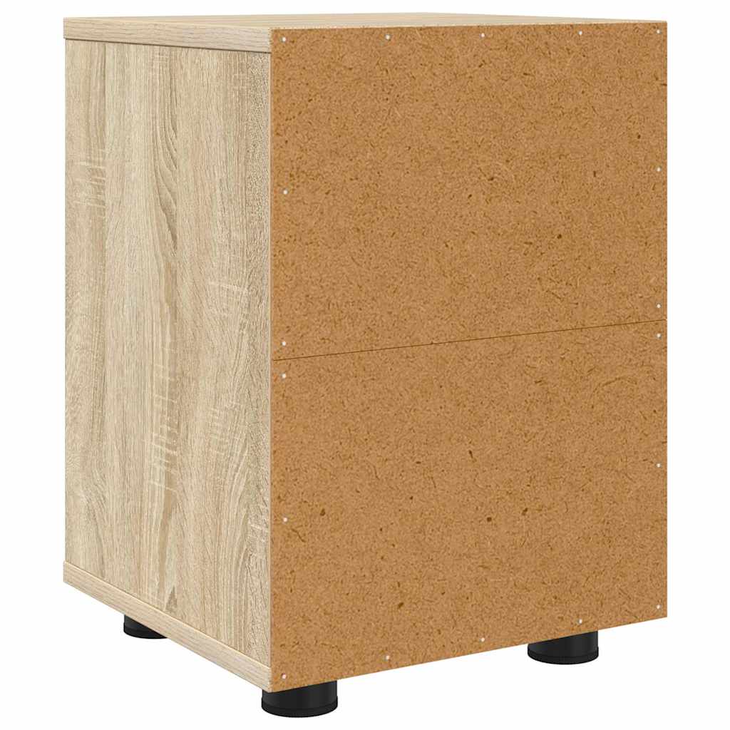 vidaXL Nachttisch Sonoma-Eiche 30,5 x 30 x 43 cm Holzwerkstoff