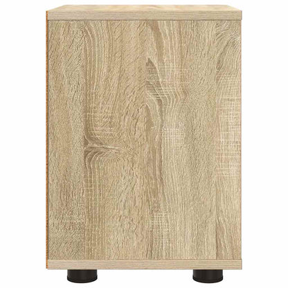 vidaXL Nachttische 2 pcs Sonoma-Eiche 30,5 x 30 x 43 cm Holzwerkstoff