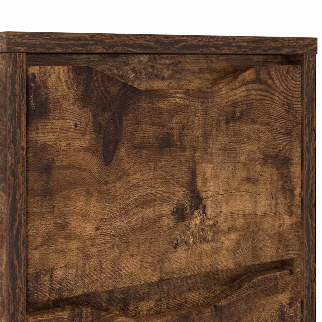 vidaXL Nachttisch Geräucherte Eiche 30,5 x 30 x 43 cm Holzwerkstoff