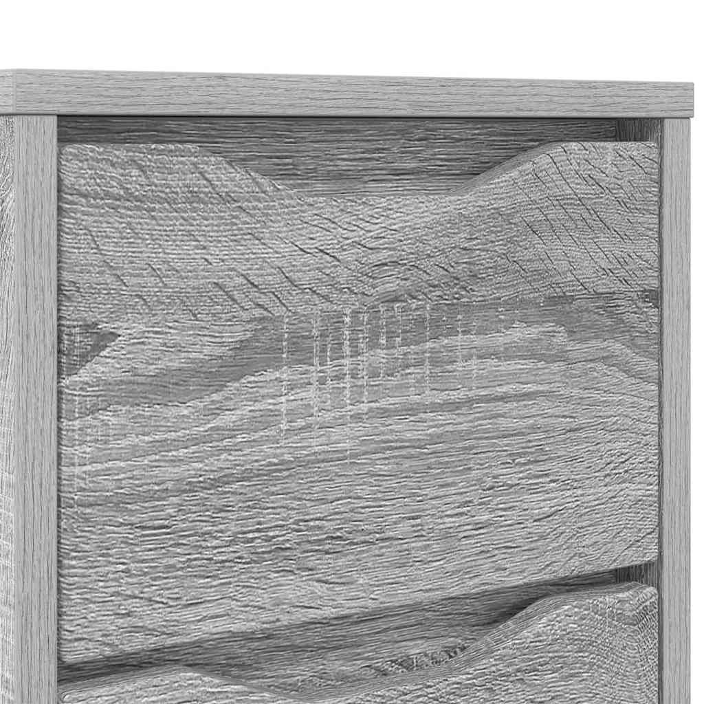 Nachttisch Graues Sonoma 30,5 x 30 x 43 cm Holzwerkstoff