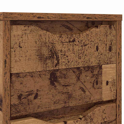 vidaXL Nachttisch Altholz 30,5 x 30 x 43 cm Holzwerkstoff