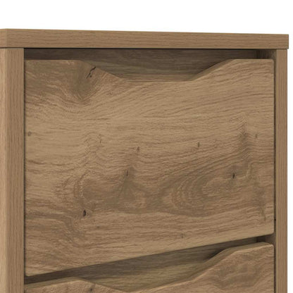 vidaXL Nachttisch Artisan-Eiche 30,5 x 30 x 43 cm Holzwerkstoff