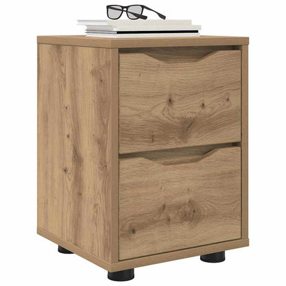 vidaXL Nachttisch Artisan-Eiche 30,5 x 30 x 43 cm Holzwerkstoff