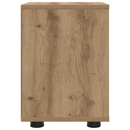 vidaXL Nachttisch Artisan-Eiche 30,5 x 30 x 43 cm Holzwerkstoff