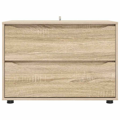 vidaXL Aufbewahrungsschrank Sonoma-Eiche 80 x 48 x 57 cm Holzwerkstoff