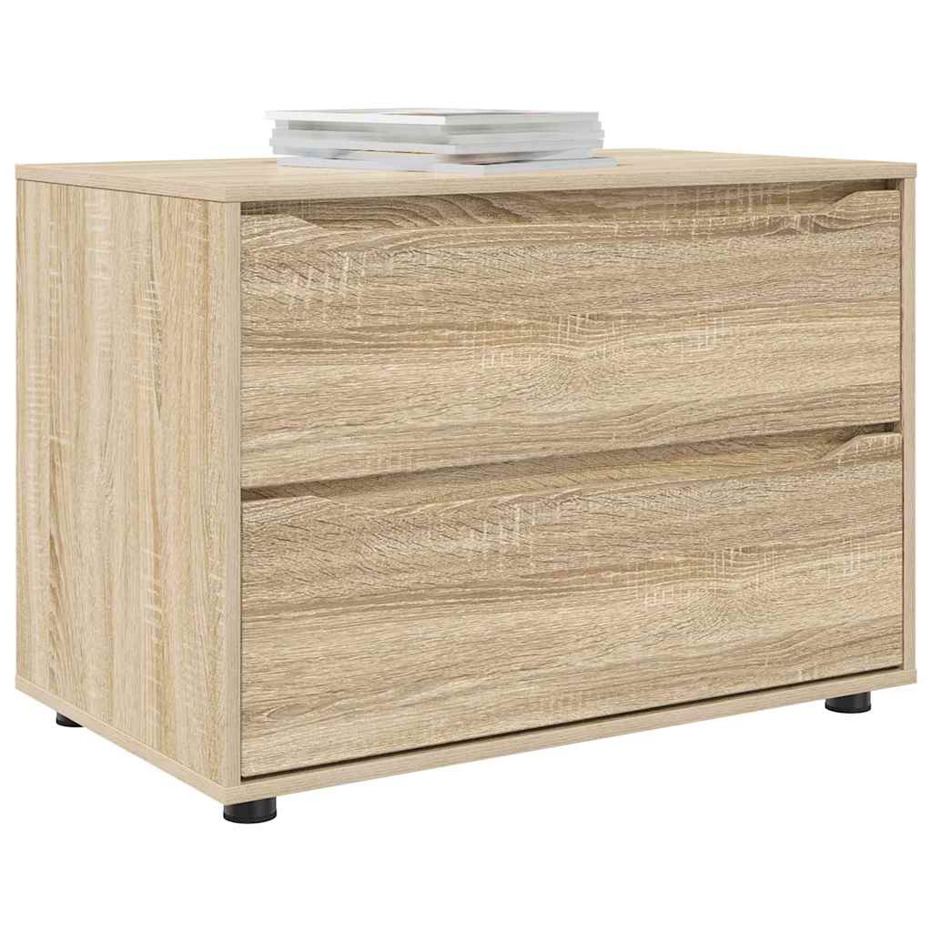 vidaXL Aufbewahrungsschrank Sonoma-Eiche 80 x 48 x 57 cm Holzwerkstoff