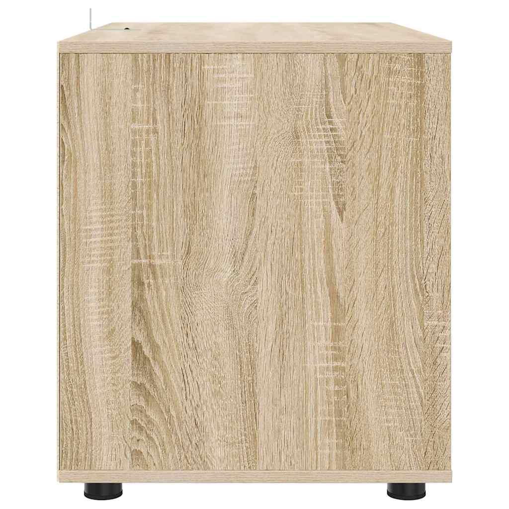 vidaXL Aufbewahrungsschrank Sonoma-Eiche 80 x 48 x 57 cm Holzwerkstoff