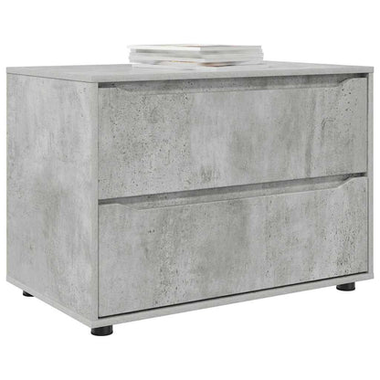 vidaXL Aufbewahrungsschrank Beton Grau 80 x 48 x 57 cm Holzwerkstoff