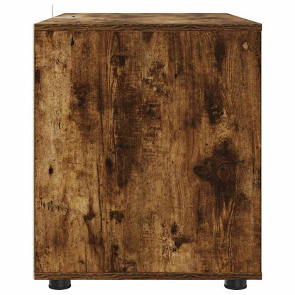 vidaXL Aufbewahrungsschrank Geräucherte Eiche 80 x 48 x 57 cm