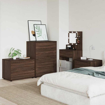 vidaXL Aufbewahrungsschrank Braun Eichen-Optik 80 x 48 x 57 cm
