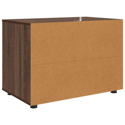 vidaXL Aufbewahrungsschrank Braun Eichen-Optik 80 x 48 x 57 cm