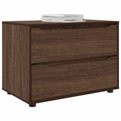 vidaXL Aufbewahrungsschrank Braun Eichen-Optik 80 x 48 x 57 cm