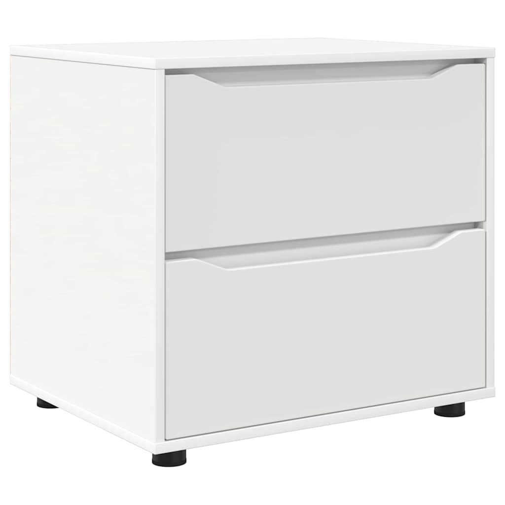 vidaXL Aufbewahrungsschrank Weiß 60 x 48 x 57 cm Holzwerkstoff