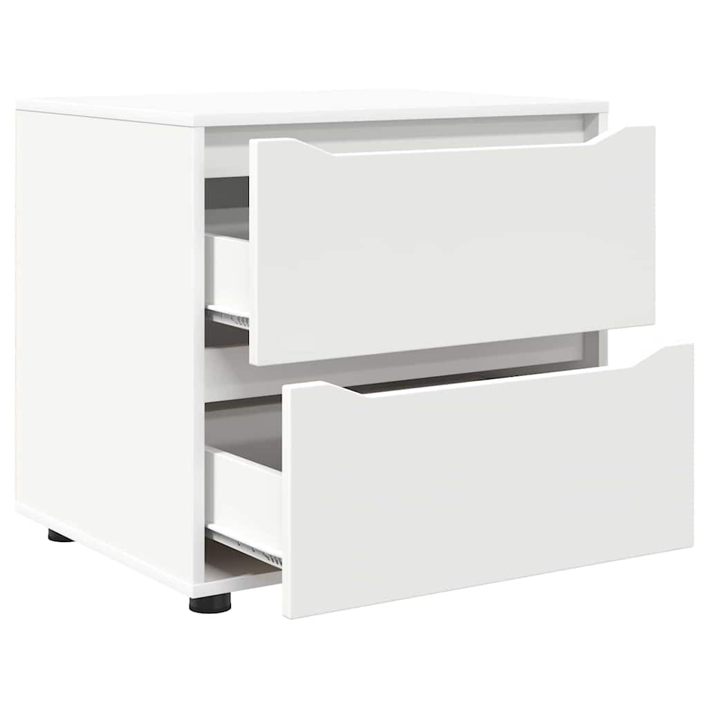 vidaXL Aufbewahrungsschrank Weiß 60 x 48 x 57 cm Holzwerkstoff