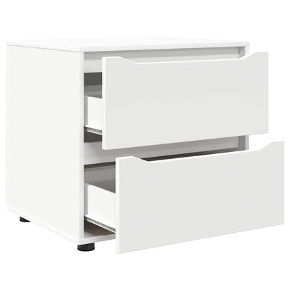 vidaXL Aufbewahrungsschrank Weiß 60 x 48 x 57 cm Holzwerkstoff