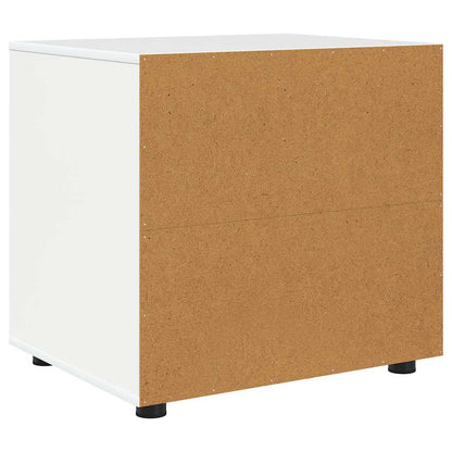 vidaXL Aufbewahrungsschrank Weiß 60 x 48 x 57 cm Holzwerkstoff