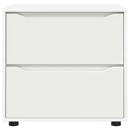 vidaXL Aufbewahrungsschrank Weiß 60 x 48 x 57 cm Holzwerkstoff