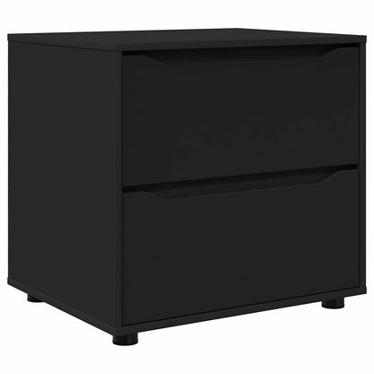 vidaXL Aufbewahrungsschrank Schwarz 60 x 48 x 57 cm Holzwerkstoff