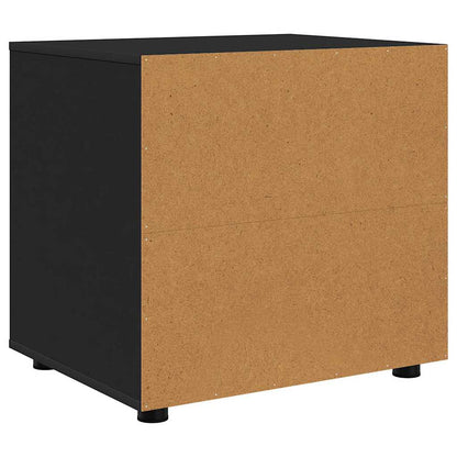 vidaXL Aufbewahrungsschrank Schwarz 60 x 48 x 57 cm Holzwerkstoff
