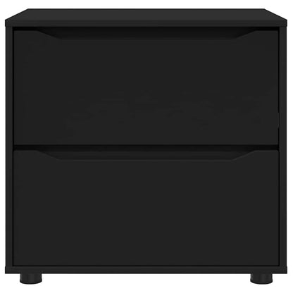 vidaXL Aufbewahrungsschrank Schwarz 60 x 48 x 57 cm Holzwerkstoff