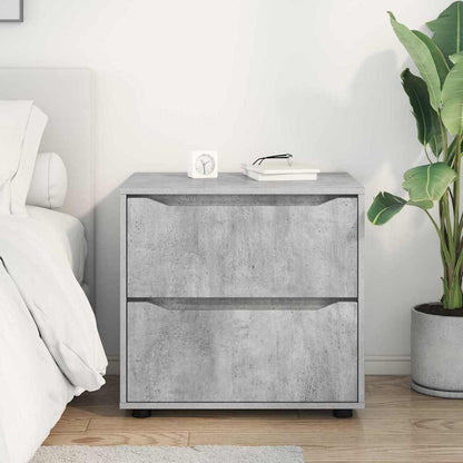 vidaXL Aufbewahrungsschrank Beton Grau 60 x 48 x 57 cm Holzwerkstoff